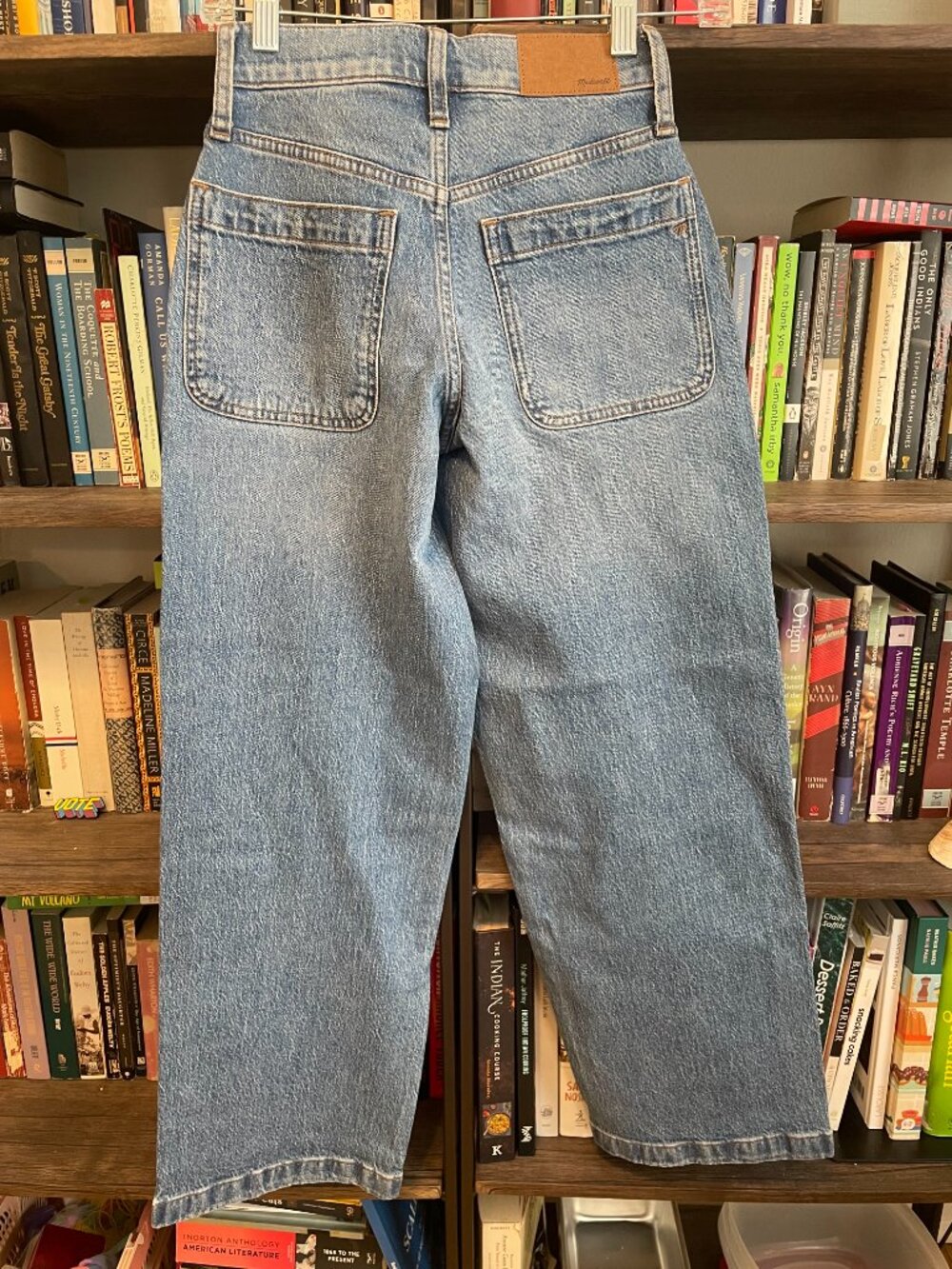 NWT Madewell Emmett patch pocket wide leg ankle jean - Picture 10 of 10